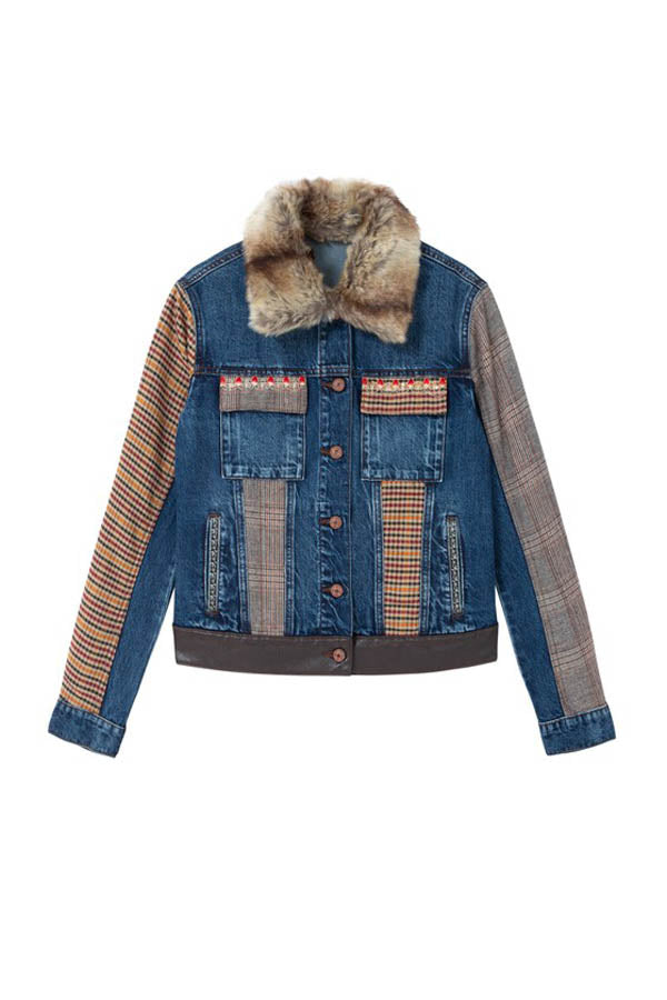 Veste en jean Desigual 20WWED22