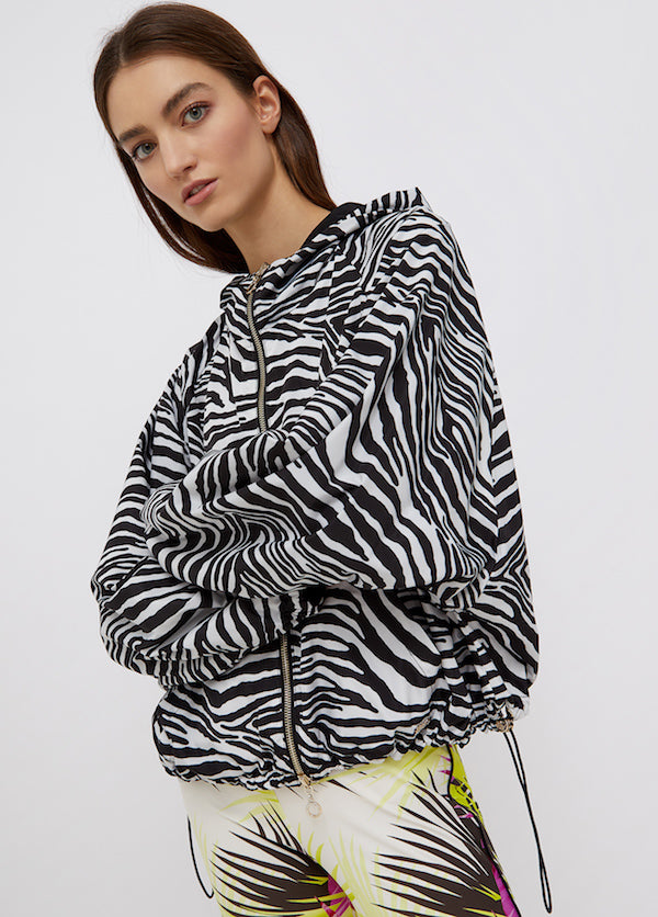 Veste zébrée réversible Liu Jo TA2191