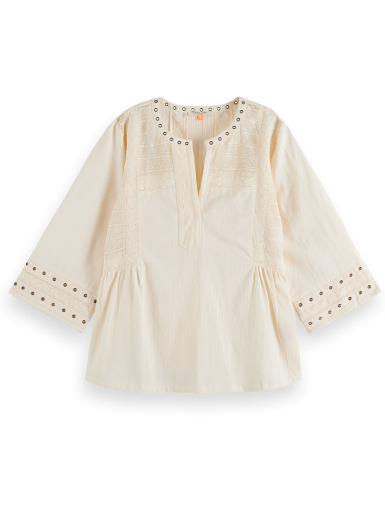 Blouse Scotch&Soda 177174 crème