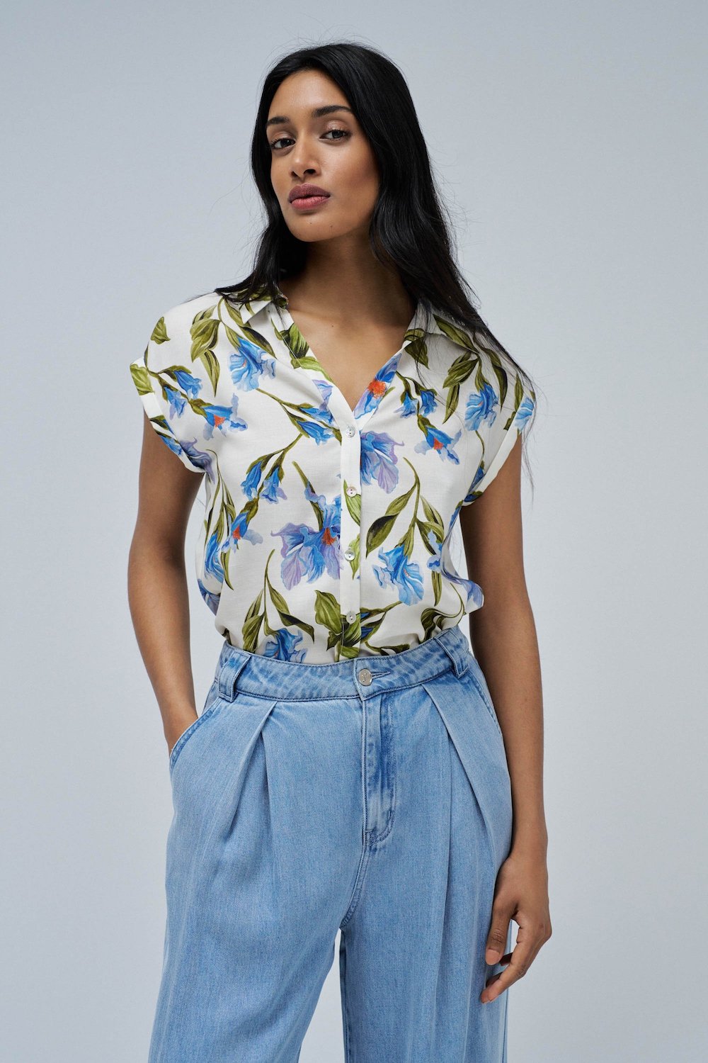 Chemise colorée Salsa