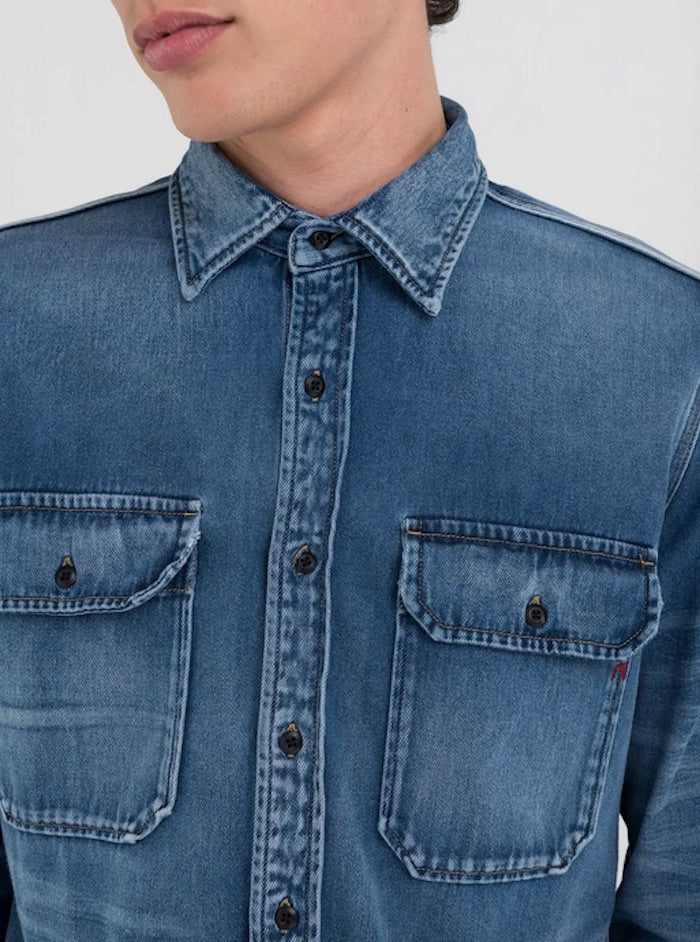 Chemise en jeans souple Replay