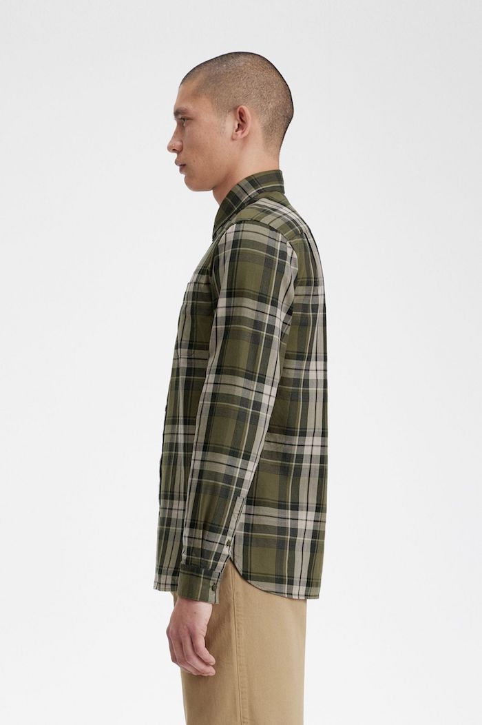 Chemise homme en tartan Fred Perry