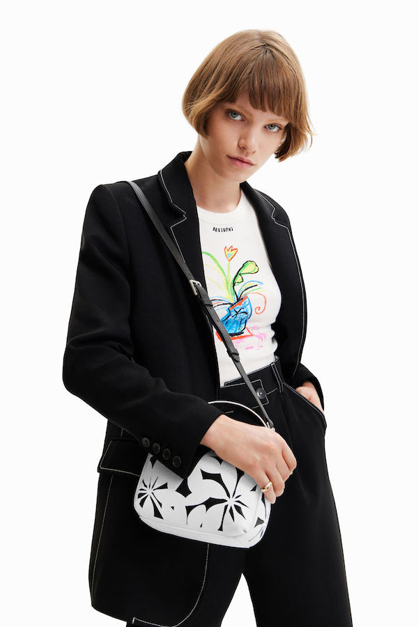 Mini sac à main fleuri Desigual 23SAXPA0