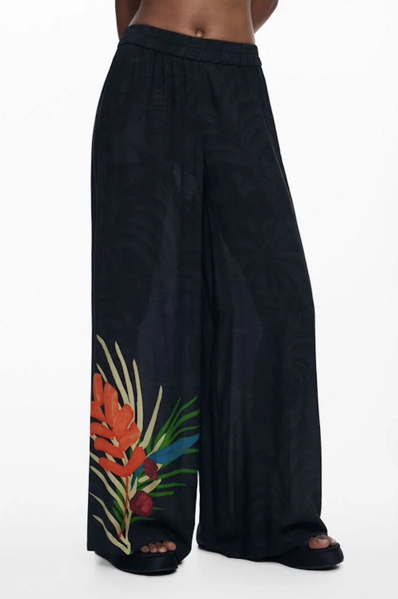 Pantalon large et léger Desigual