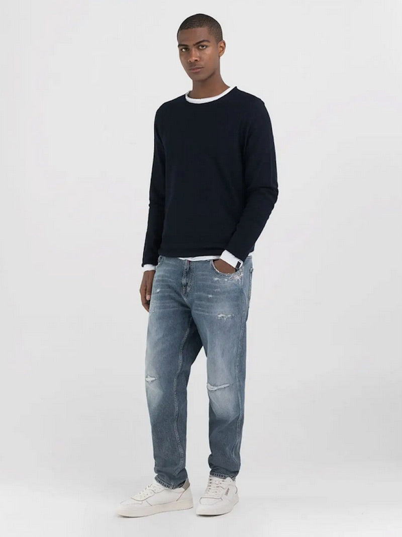 Pull en laine mélangé Replay Jeans