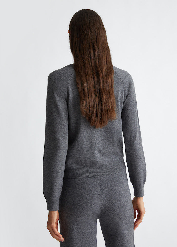 Pull en viscose logo Liu Jo