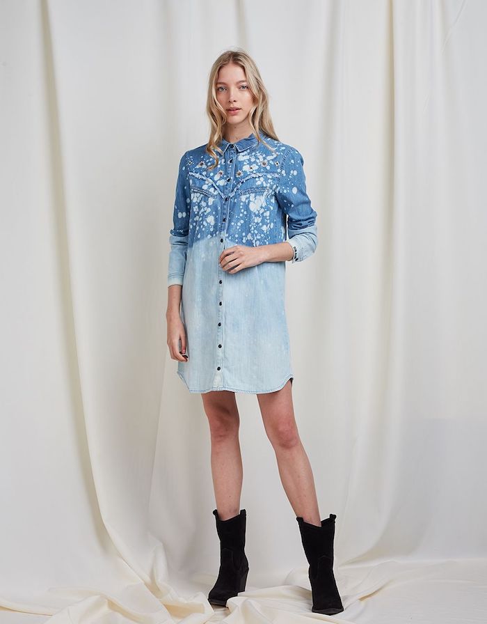 Robe tunique BSB en jeans