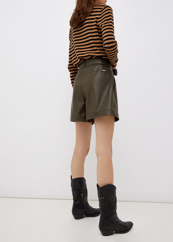 Short en tissu enduit Liu Jo WF1491
