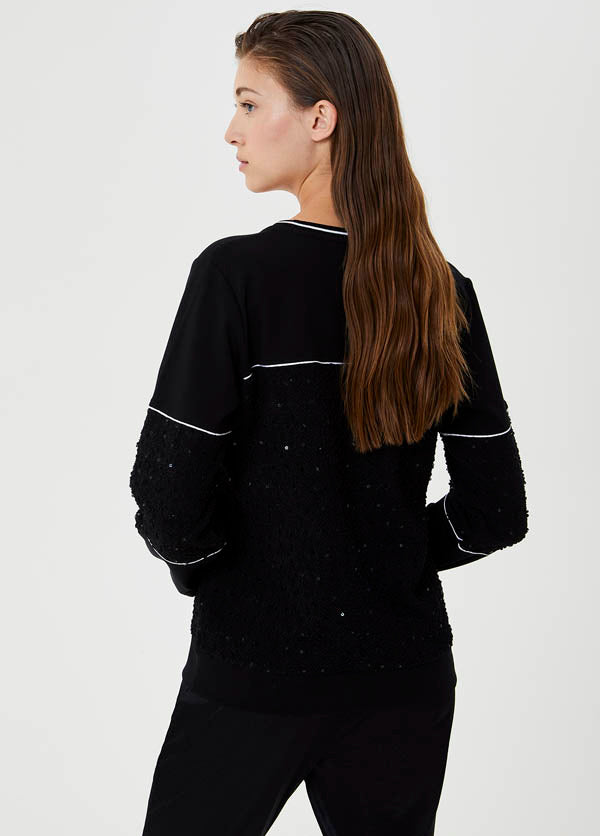 Sweat avec broderies Liu Jo TF0147