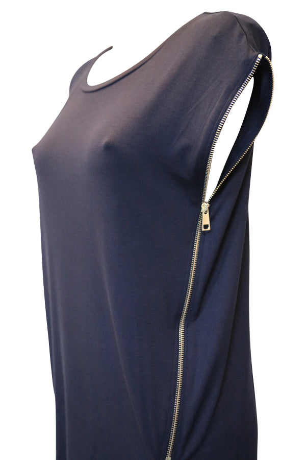 T Shirt Liu Jo F15126 bleu marine