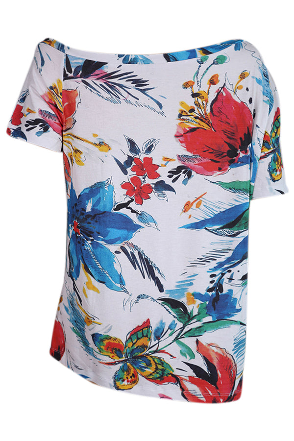 T Shirt Liu Jo F16085J7773  blanc