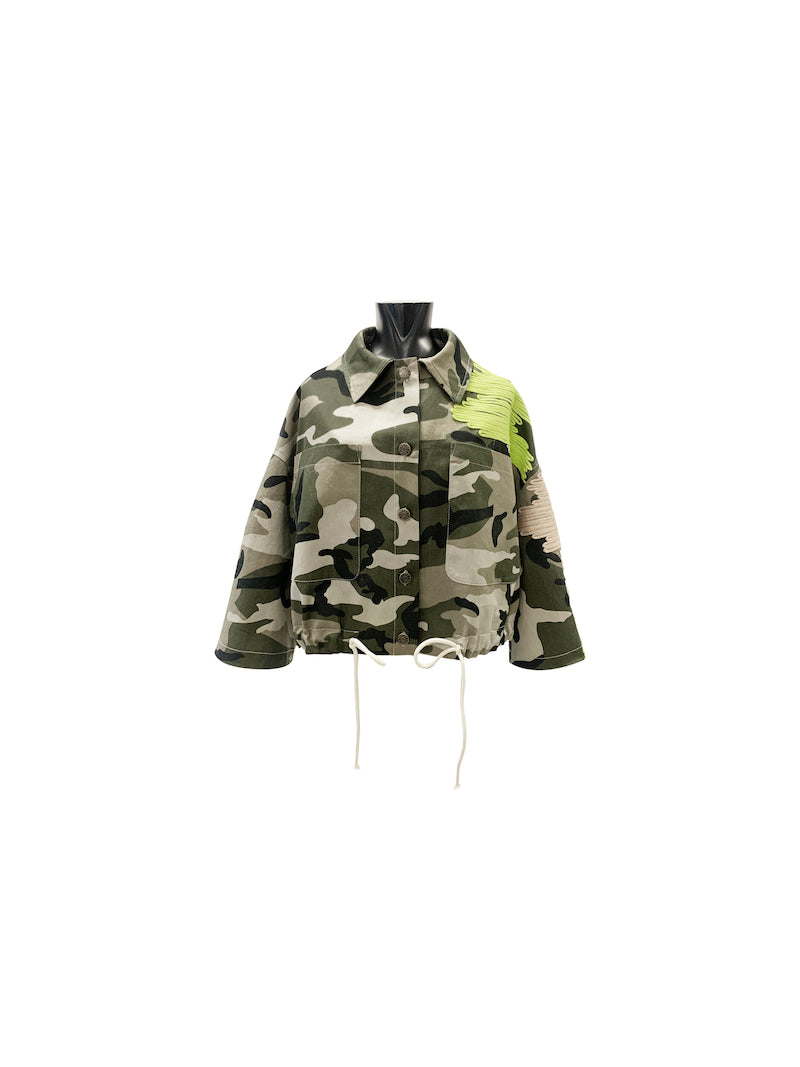 Veste en gabardine Tricot Chic