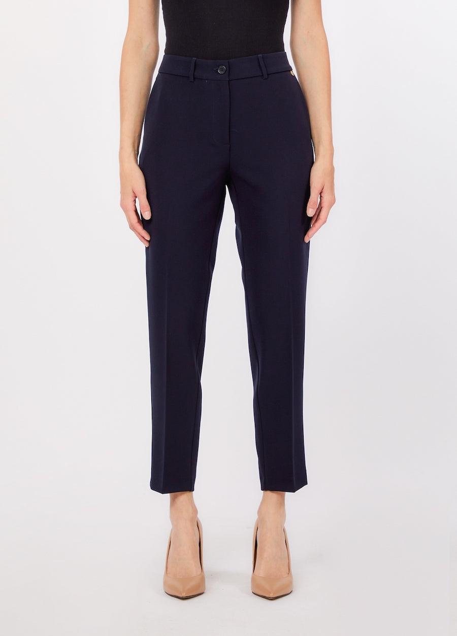 Pantalon cigarette Liu Jo bleu navy WA6110